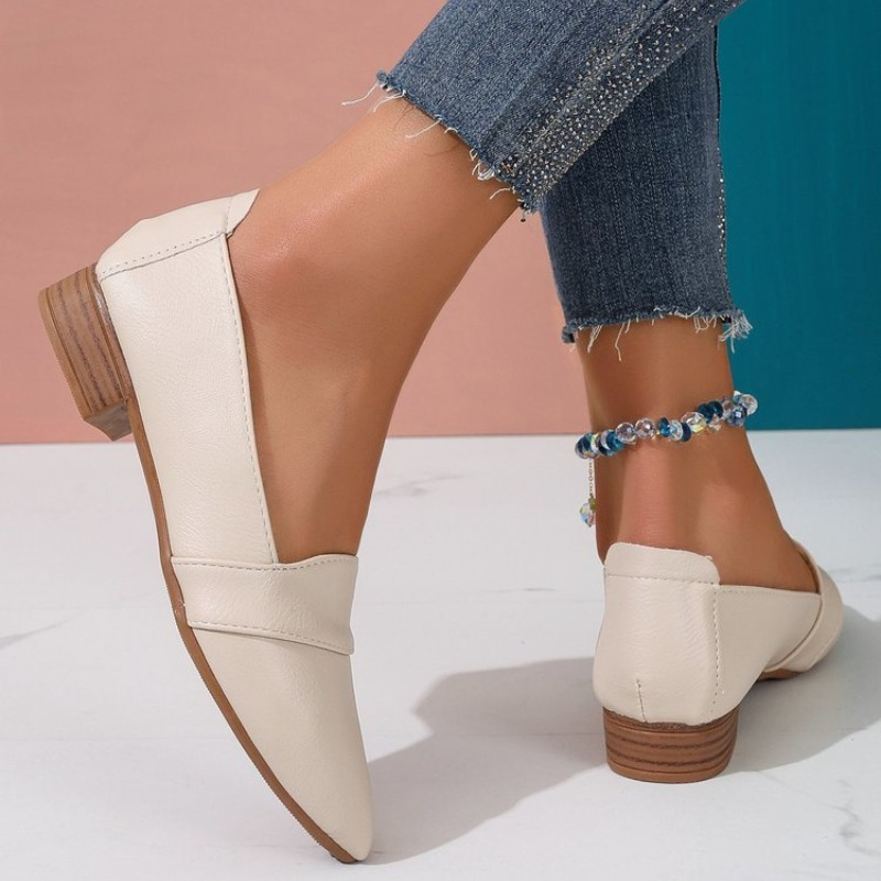Slip on Shoes Womens Flat Wome - Heels ulasan dan harga