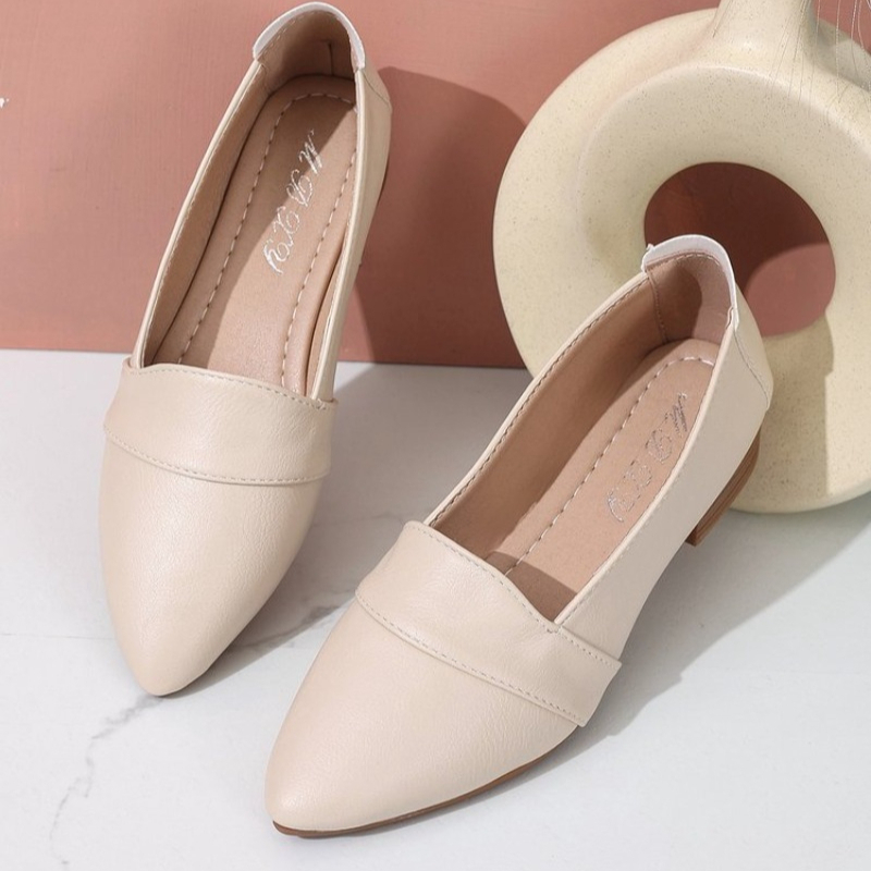 Slip on Shoes Womens Flat Wome - Heels ulasan dan harga