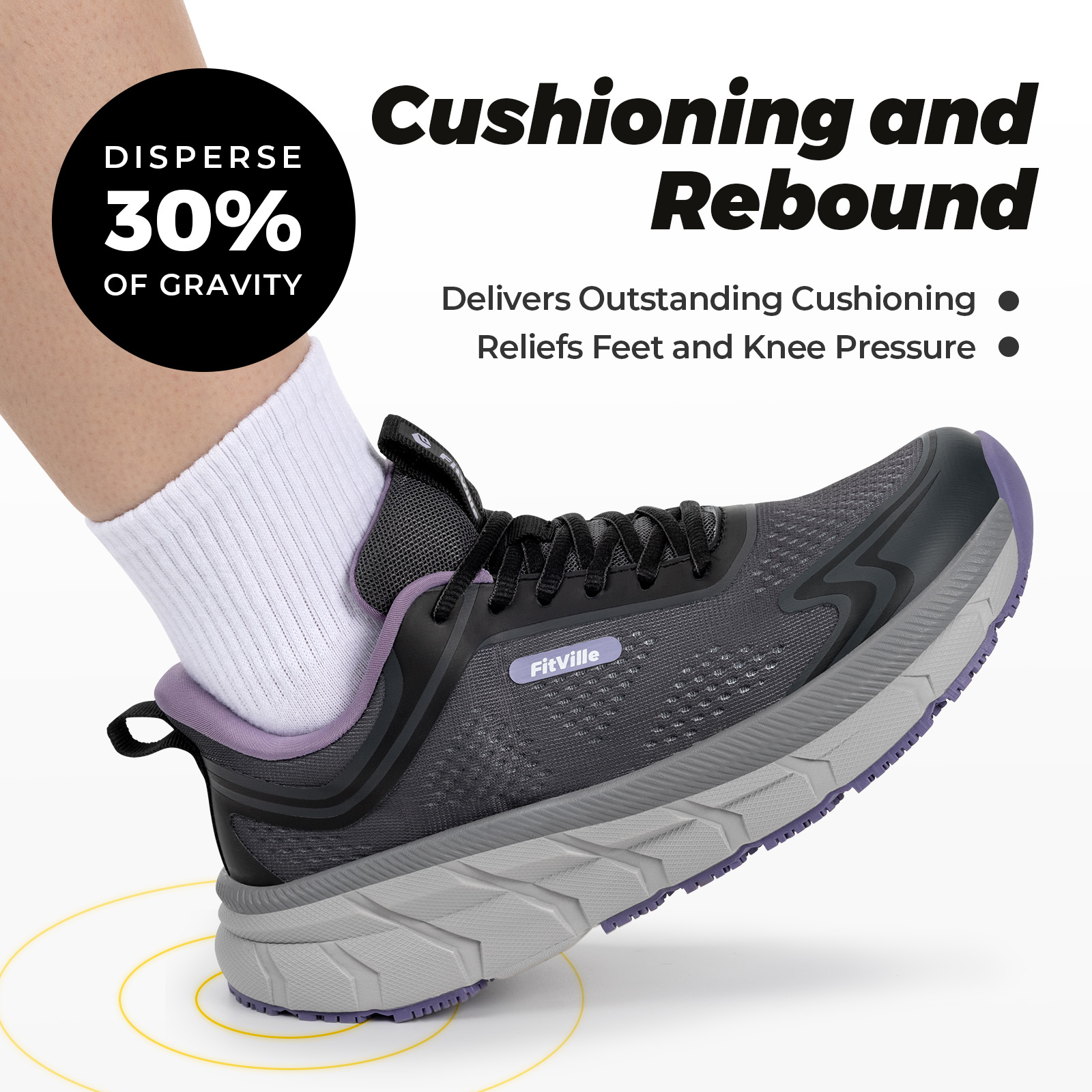 Fitville Women's Sports Shoes  - Breathable Mesh Athletic Shoes ulasan dan harga