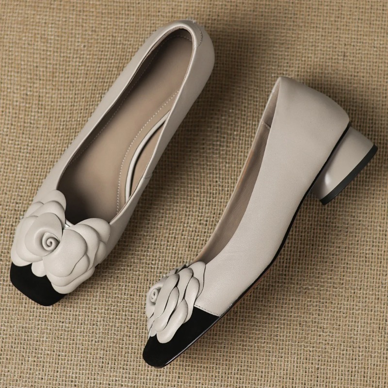 Plus size 34-41 women's sheeps - Heels ulasan dan harga