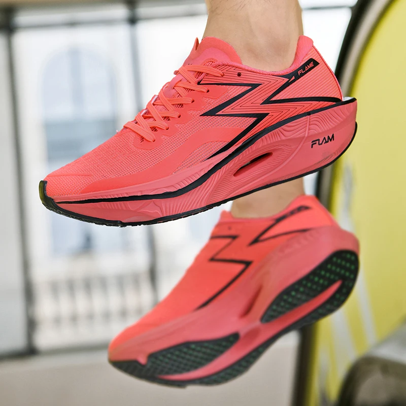 Running Shoes Carbon Board Spe - Breathable Mesh Athletic Shoes ulasan dan harga