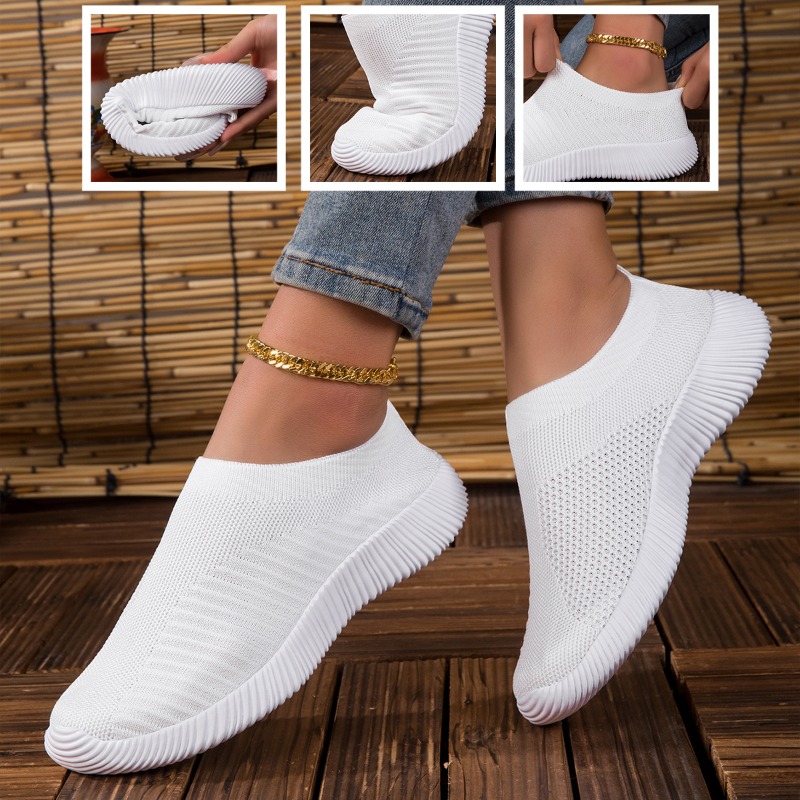 Women's Sneakers Breathable Kn - Breathable Mesh Athletic Shoes ulasan dan harga